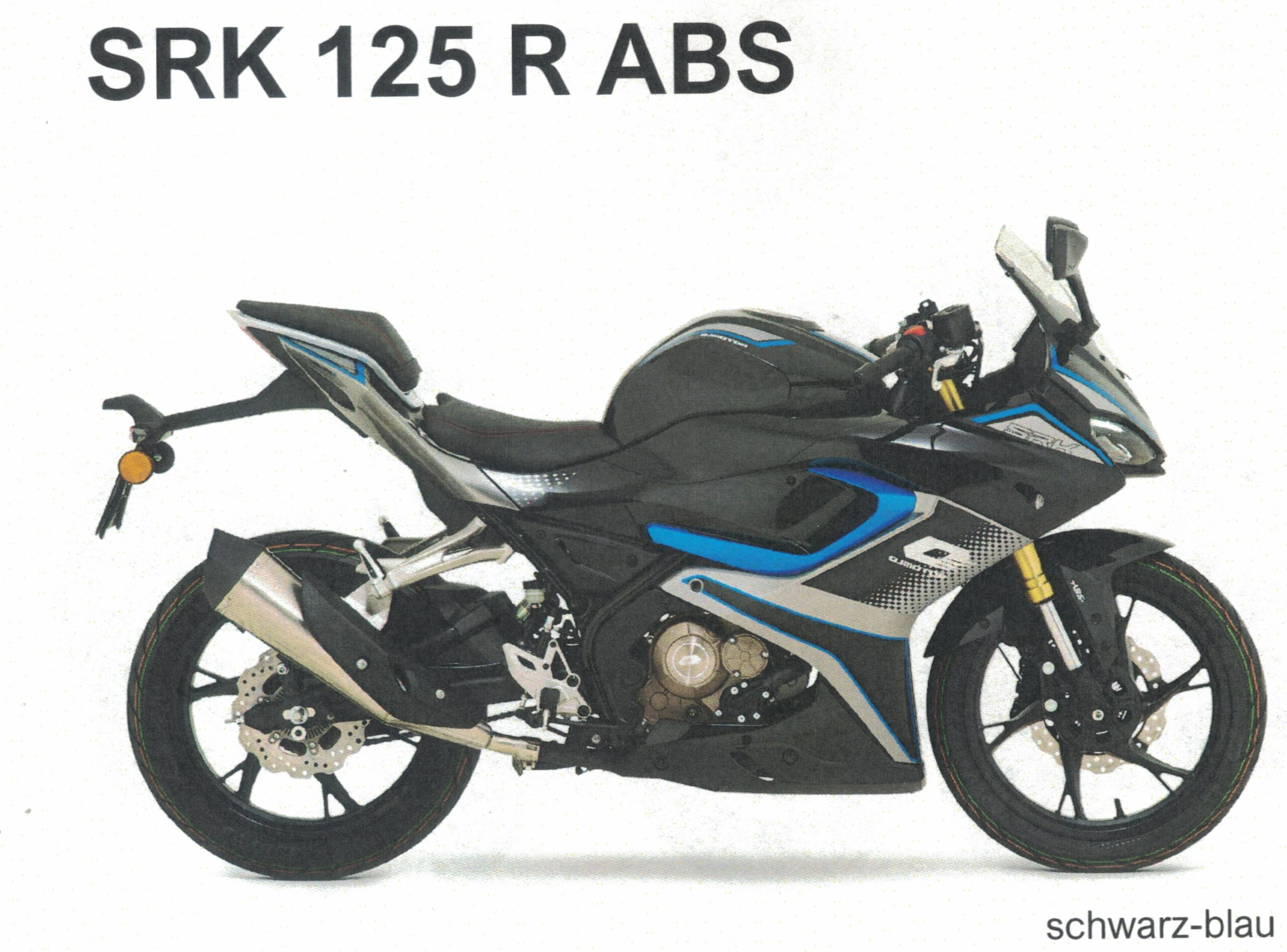 QJMotor SRK 125 R ABS 3Jahre GARANTIE Motorradschmiede